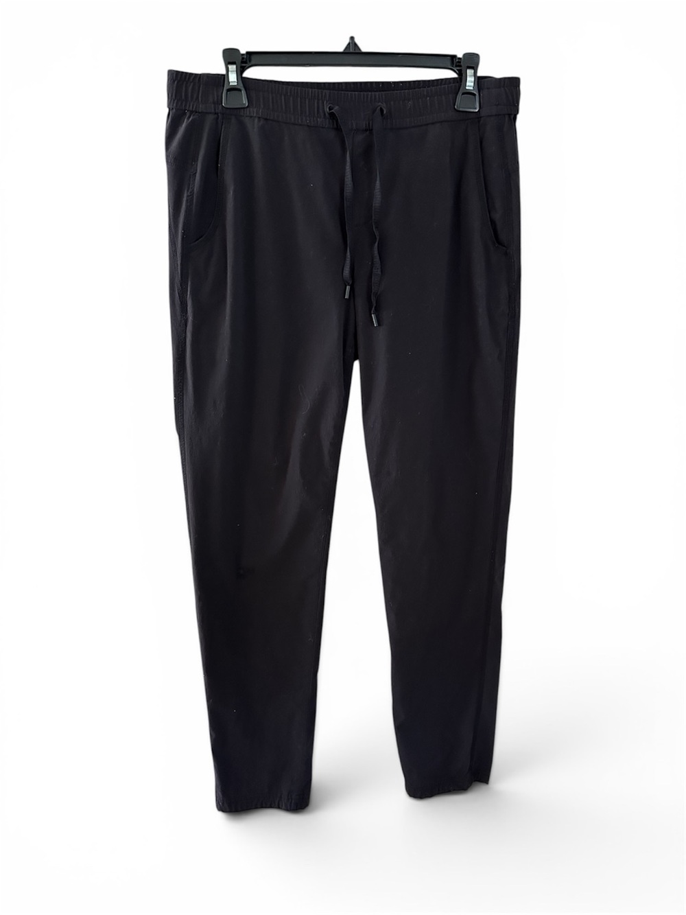 Eddie Bauer Black Elastic-Waist Joggers